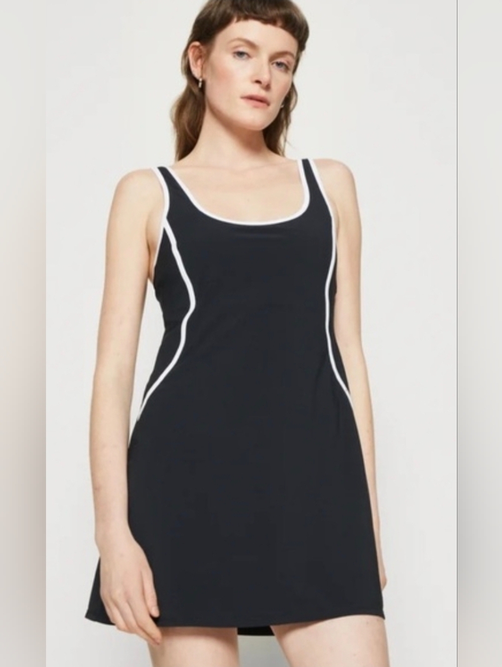 NWT YPB sculptLUX Active Dress from Abercrombie & Fitch, Small, Black